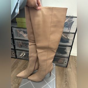 Over the knee heel boots size 8.5